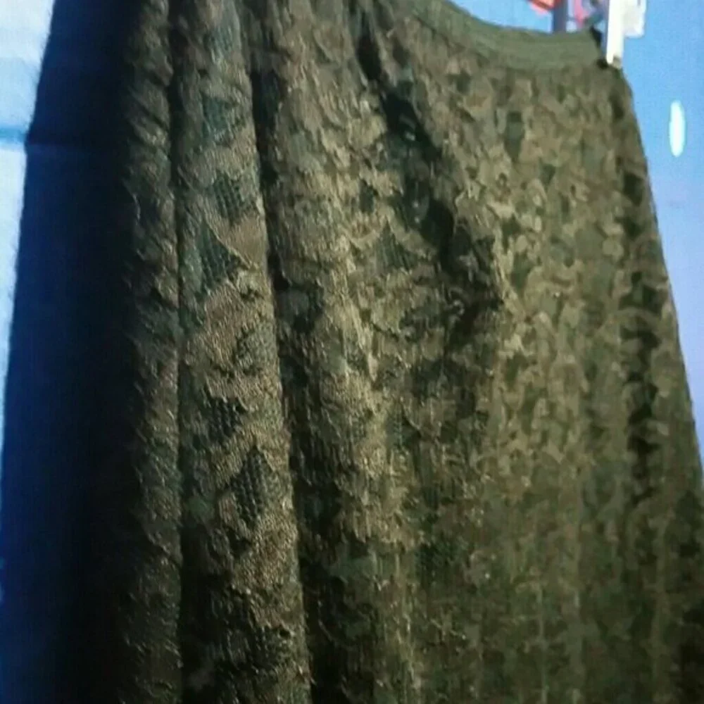 Vintage Black Lace Slip Size Small